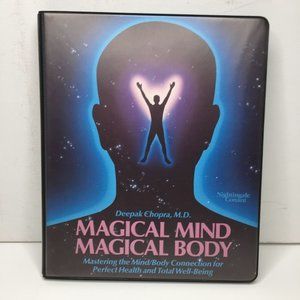 Nightingale Magical Mind Body Deepok Chopra 6 Cassettes Set Audio Books Tapes